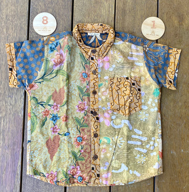 Vintage Batik Shirt Size 8 “LIMITED STOCK”