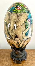 Large Hand Painted Bali Elephants 1 Egg