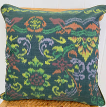 Emerald Handwoven Ikat Cushion Covers 46x46