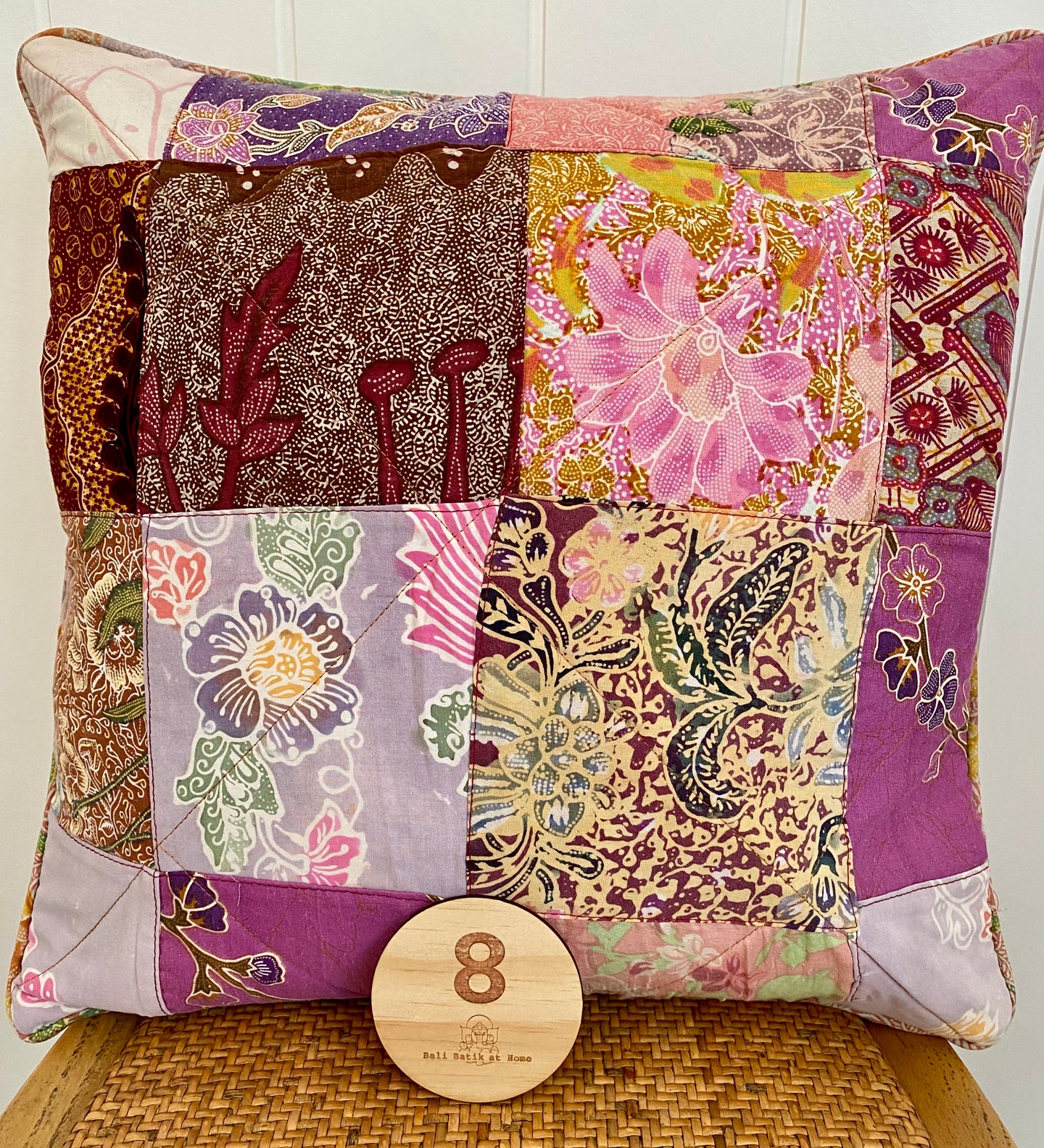 Vintage Batik Cushion Covers 46x46 “ONLY 1 LEFT”