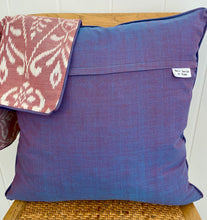 Ruby Handwoven Ikat Cushion Covers 46x46