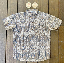 Vintage Batik Adults Button Up Shirts - Small